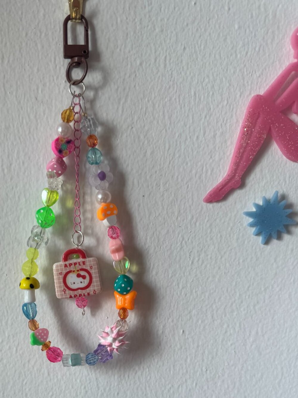 HELLO KITTY APPLE BAG CHARM